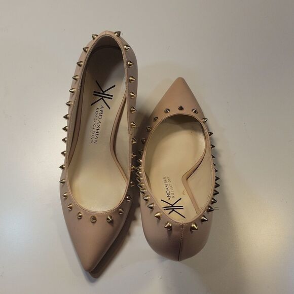 KARDASHIAN KOLLECTION ROCKTUD POINTED TOE HIGH HEEL STILETTOS PUMP SHOES - Picture 6 of 15